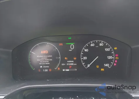 2025 Honda Cr-V Hybrid Sport-L из США, поврежденный, VIN 7FARS6H86SE026951